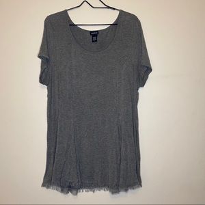 ✨torrid gray short sleeve top✨